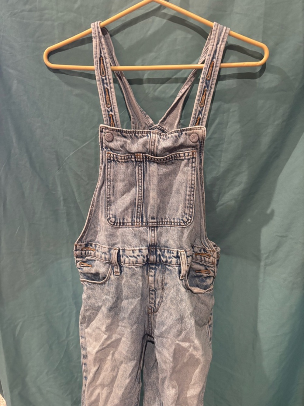 Old Navy Light Blue Denim One-Piece Overalls for Kids